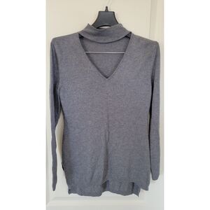 Marciano V Neck Cut Out Cashmere Sweater